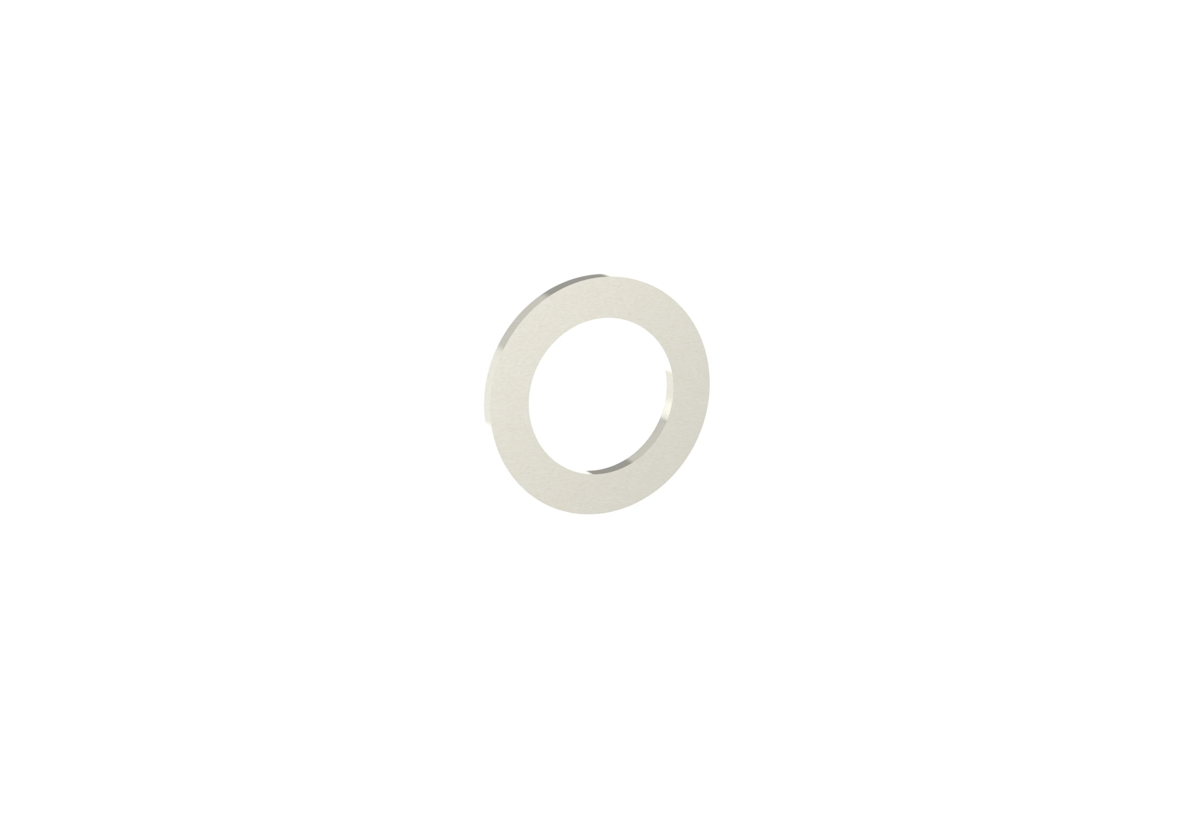 Saneux Cos - Ring Valve - 2 Way Diverter Ring & Shroud - Brushed Nickel