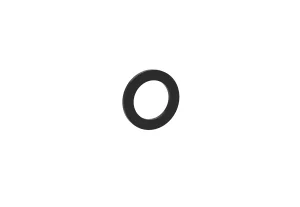 Saneux Cos - Ring Valve - 1 Way Diverter Ring & Shroud - Satin Black