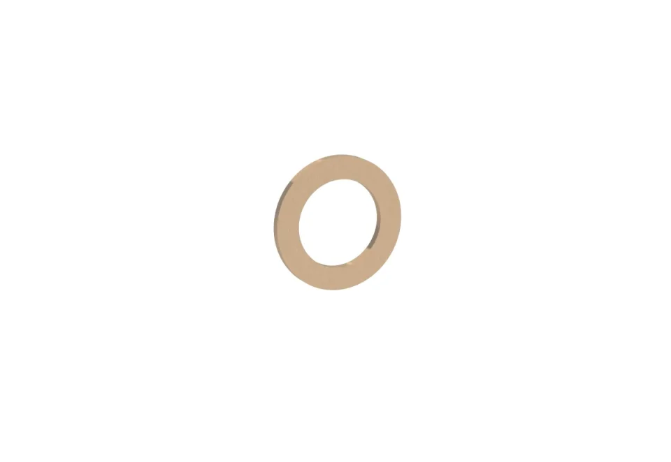 Saneux Cos - Ring Valve - 2 Way Diverter Ring & Shroud - Brushed Bronze product image - Image 1