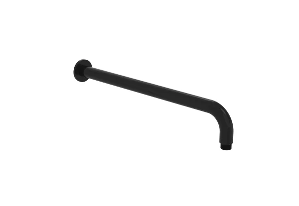 Saneux Cos 400mm Wall Mounted Shower Arm - Satin Black