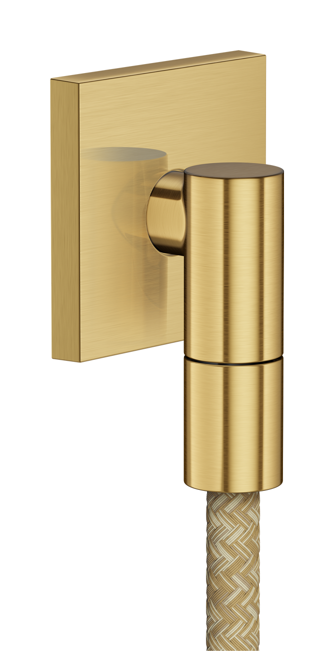 Axor Wall Outlet Fine Wall Outlet 84 X 65 X 95mm Gold - Brushed