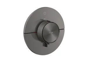 Axor Showerselect Id Thermostatic Shower Mixer Concealed 269 X 242 X 179mm Gunmetal/chrome - Brushed