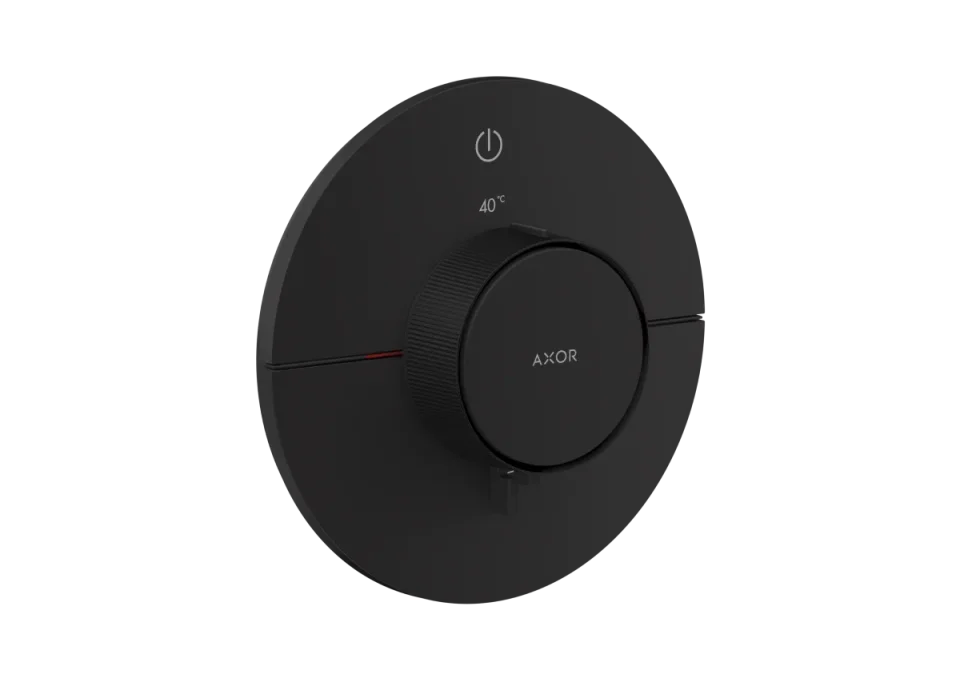 Axor Showerselect Id Thermostatic Shower Mixer Concealed 269 X 242 X 179mm Black - Matt product image - Image 1
