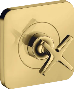 Axor Citterio E Shut-off Valves 300 X 206 X 136mm Gold - Polished
