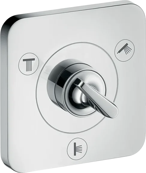 Axor Citterio E Manual Shut-off & Diverter Valves 300 X 206 X 136mm Stainless Steel product image - Image 1