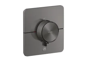 Axor Showerselect Id Thermostatic Shower Mixer Concealed 269 X 242 X 179mm Gunmetal/chrome - Brushed