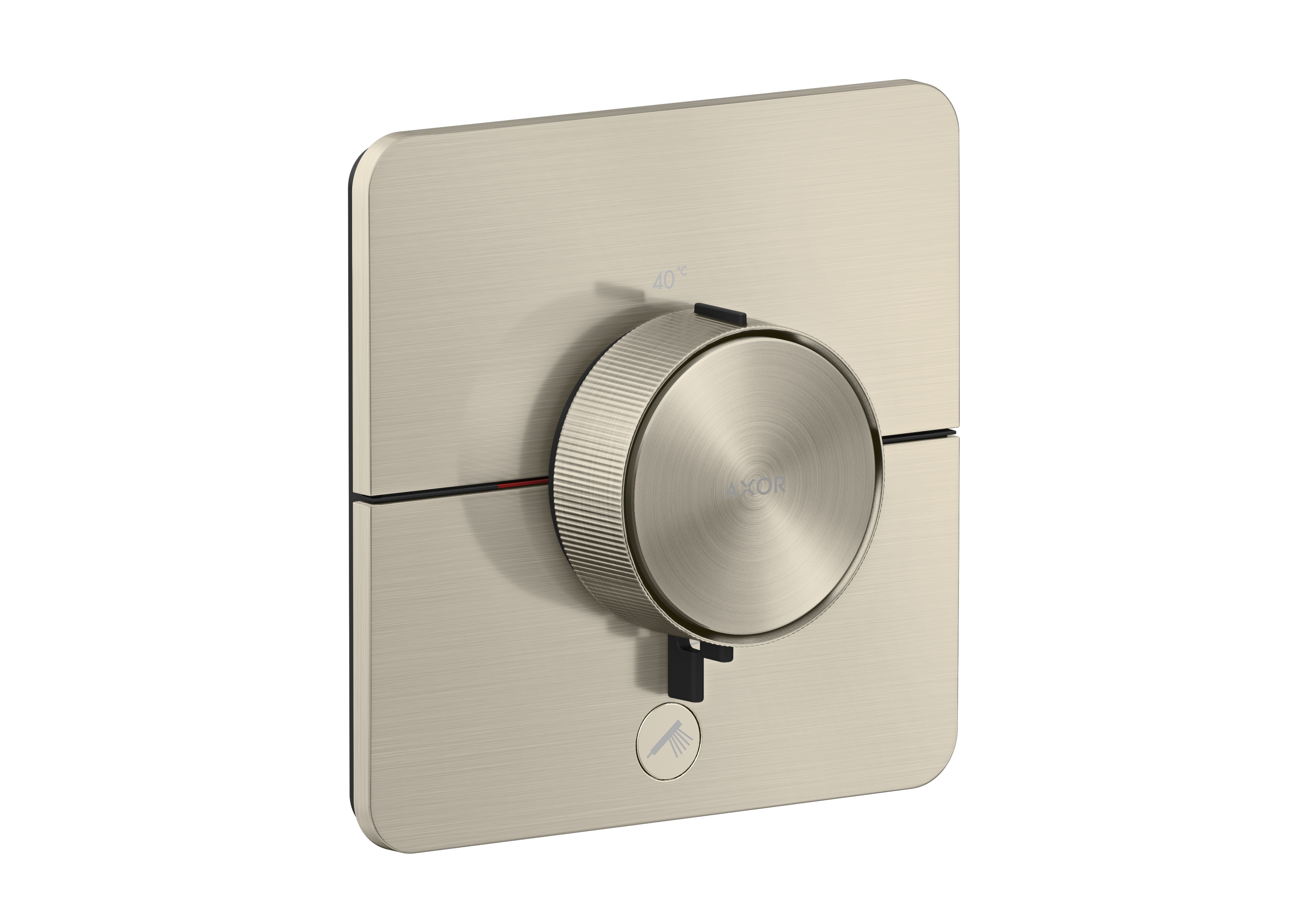 Axor Showerselect Id Thermostatic Shower Mixer Concealed 269 X 242 X 179mm Nickel - Brushed product image - Image 1