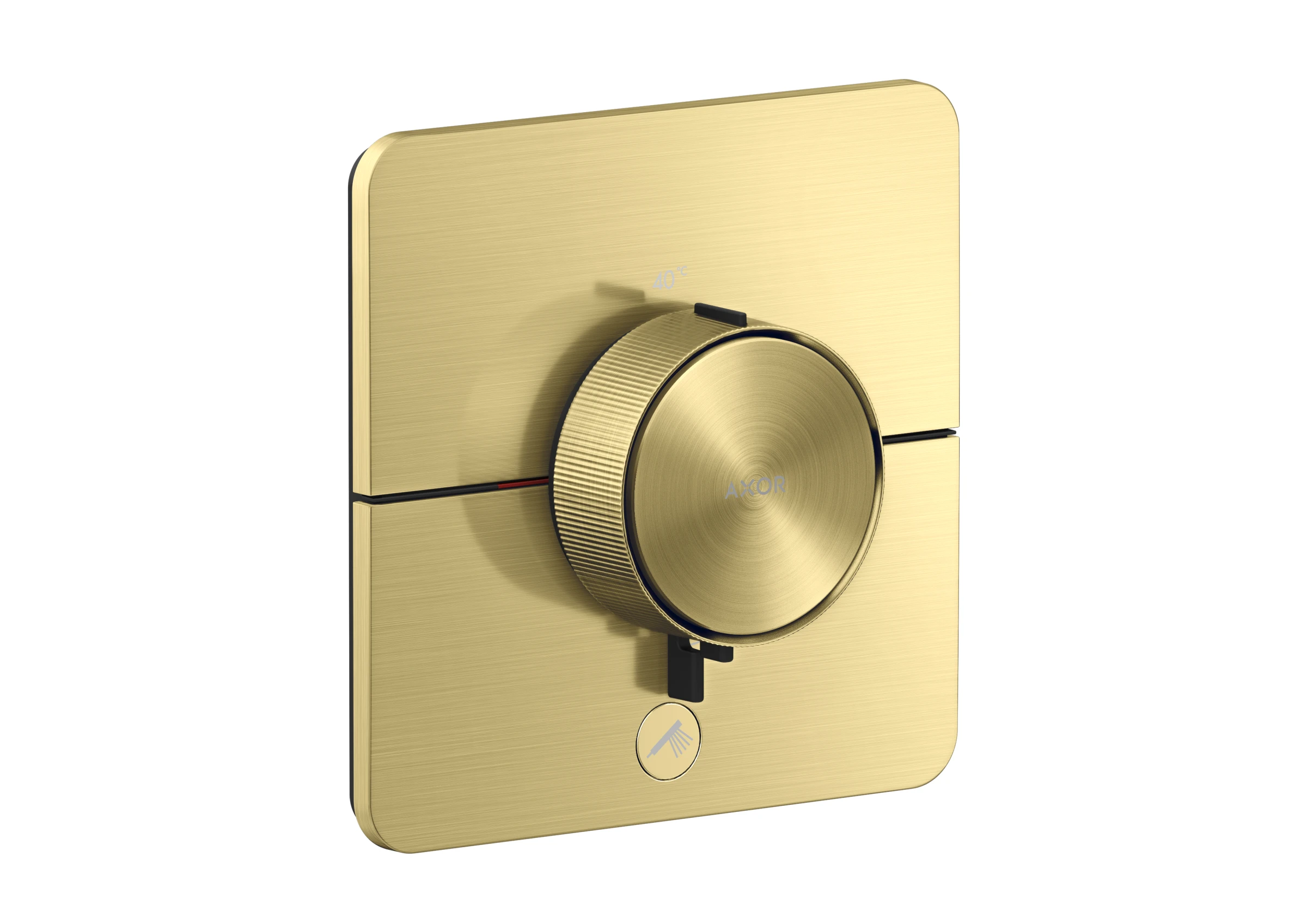 Axor Showerselect Id Thermostatic Shower Mixer Concealed 269 X 242 X 179mm Brass - Brushed