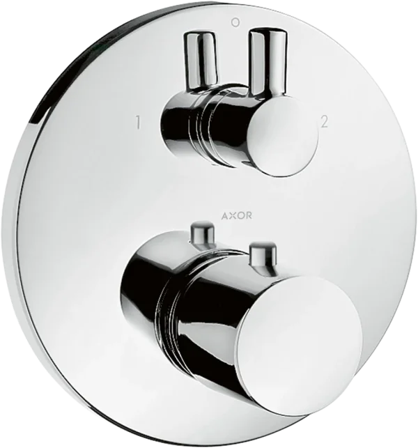 Axor Uno Thermostatic Shower Mixer Concealed 217 X 187 X 135mm Chrome product image - Image 1