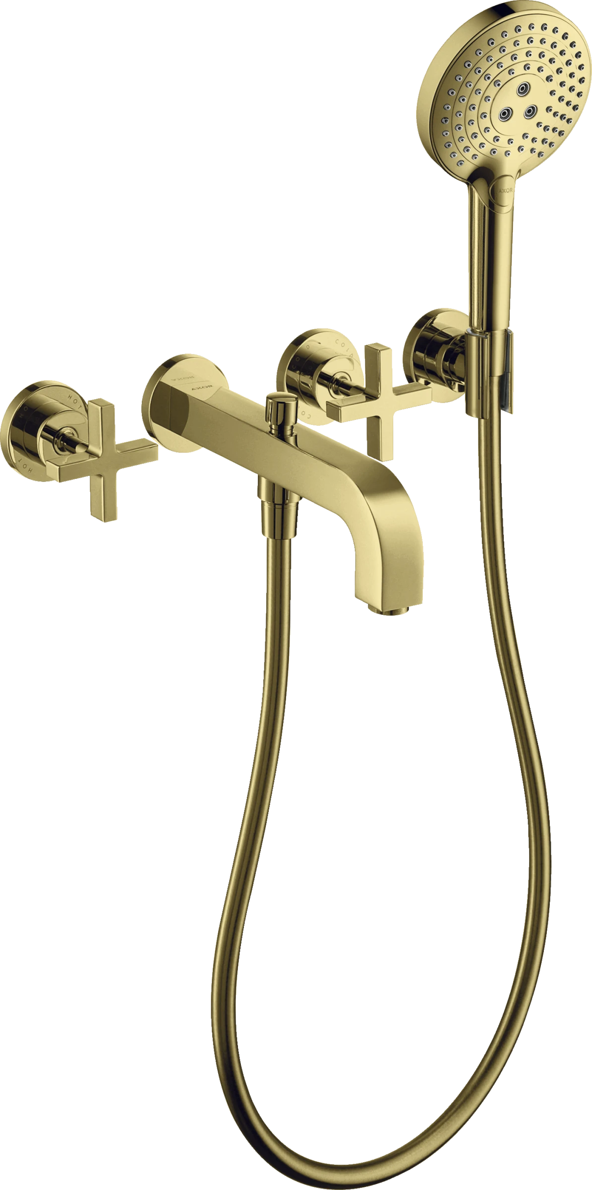 Axor Citterio Bath Mixers Concealed 504 X 263 X 128mm Gold - Polished