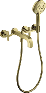Axor Citterio Bath Mixers Concealed 504 X 263 X 128mm Gold - Polished