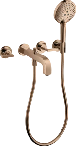 Axor Citterio Bath Mixers Concealed 510 X 263 X 128mm Rose Gold/gold - Polished