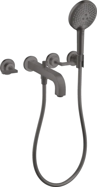 Axor Citterio Bath Mixers Concealed 510 X 263 X 128mm Gunmetal/chrome - Brushed