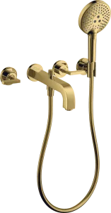 Axor Citterio Bath Mixers Concealed 510 X 263 X 128mm Gold - Polished