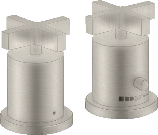 Axor Citterio Thermostatic Bath Filler Concealed 130 X 110 X 87mm Stainless Steel