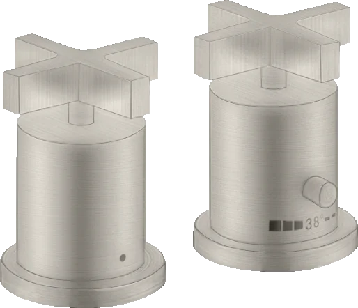 Axor Citterio Thermostatic Bath Filler Concealed 130 X 110 X 87mm Stainless Steel