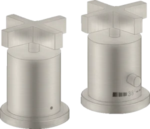 Axor Citterio Thermostatic Bath Filler Concealed 130 X 110 X 87mm Stainless Steel