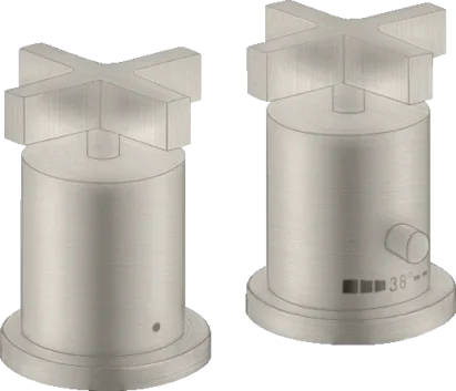 Axor Citterio Thermostatic Bath Filler Concealed 130 X 110 X 87mm Stainless Steel product image - Image 1