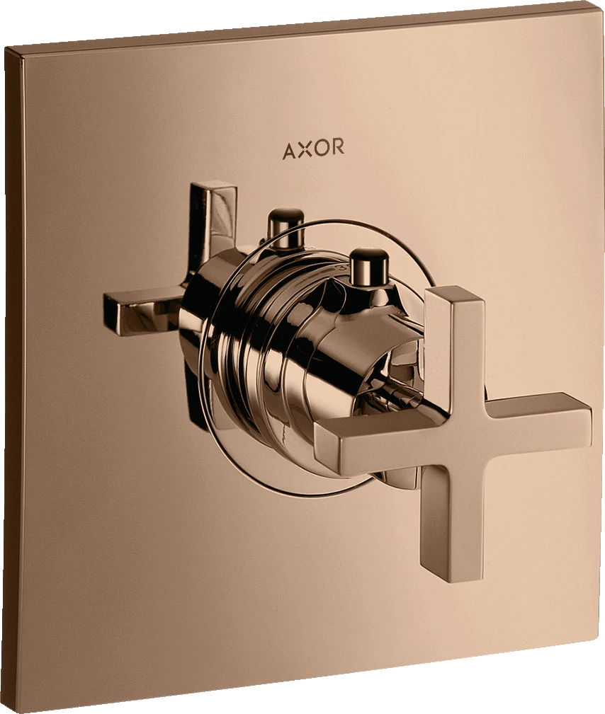 Axor Citterio Thermostatic Mixer Highflow For Concealed Installation With Cross Handle
