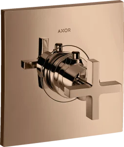 Axor Citterio Thermostatic Mixer Highflow For Concealed Installation With Cross Handle