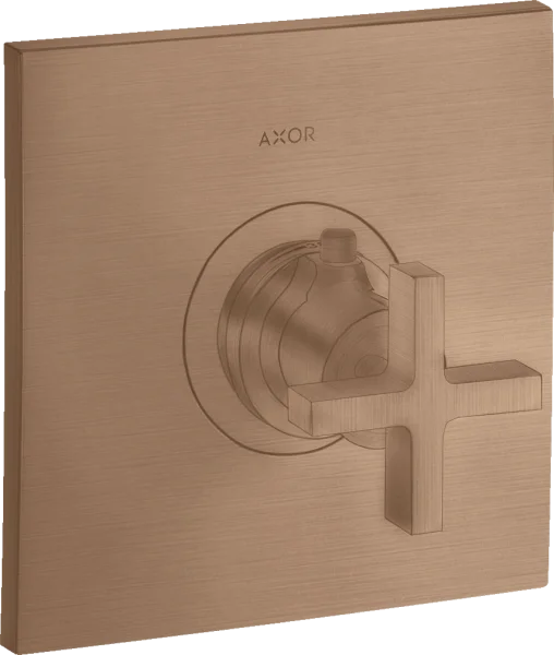 Axor Citterio Thermostatic Mixer Highflow For Concealed Installation With Cross Handle