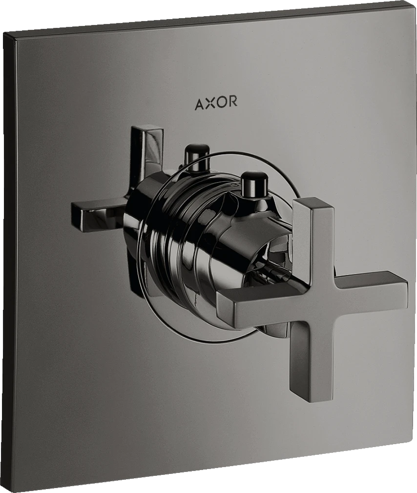 Axor Citterio Thermostatic Mixer Highflow For Concealed Installation With Cross Handle
