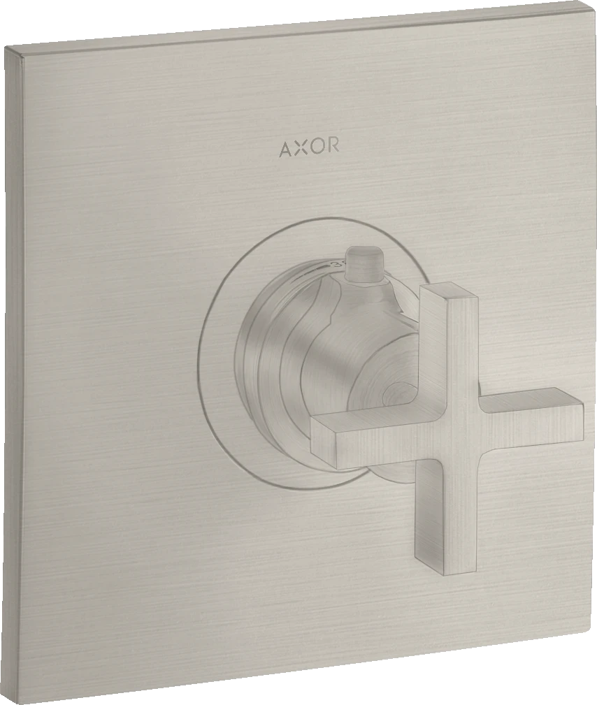 Axor Citterio Thermostatic Shower Mixer Concealed 217 X 187 X 135mm Stainless Steel