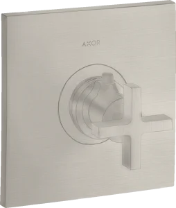 Axor Citterio Thermostatic Shower Mixer Concealed 217 X 187 X 135mm Stainless Steel
