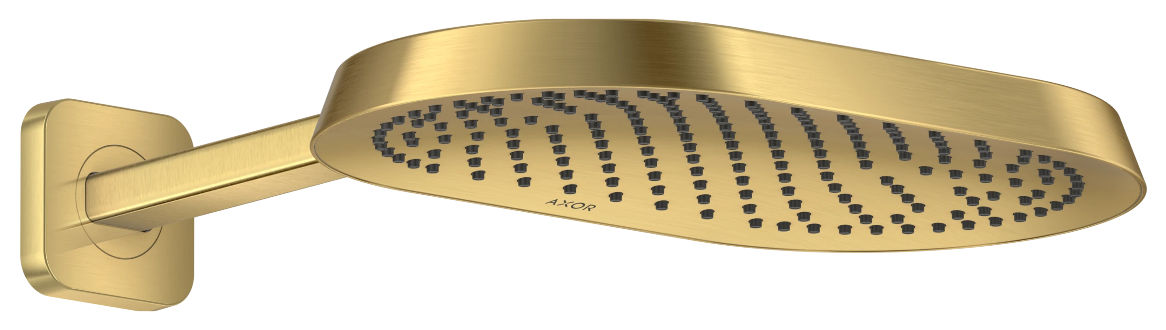 Axor Showersphere Overhead Showers 670 X 390 X 165mm Gold - Brushed