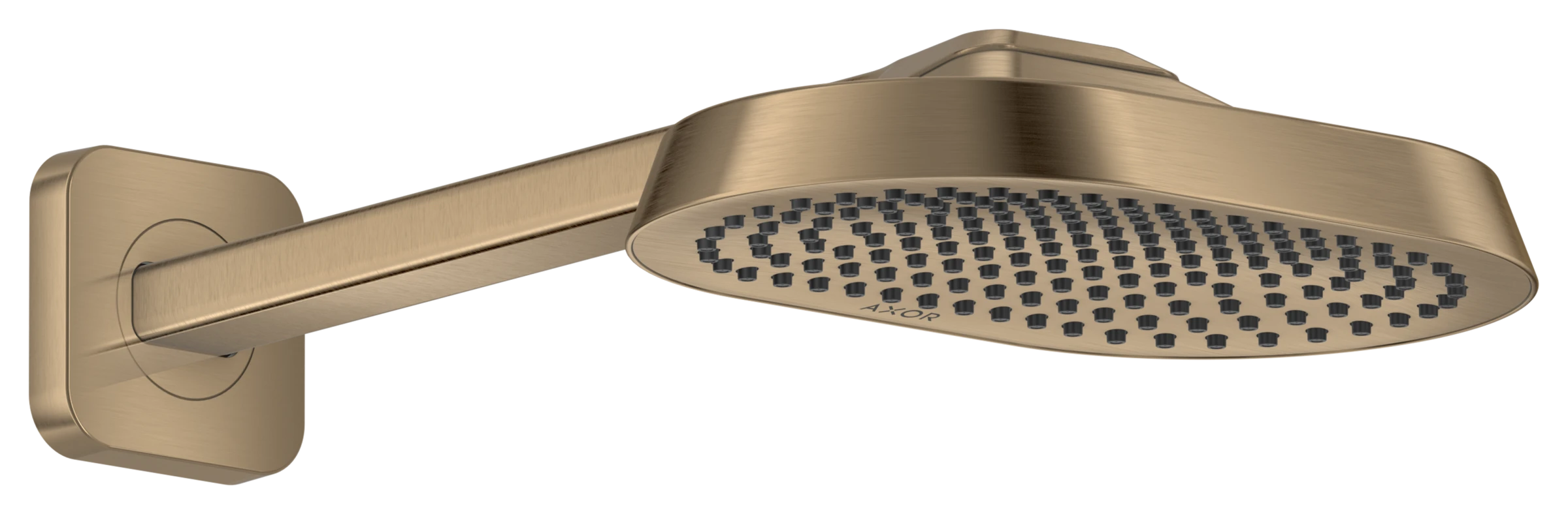 Axor Showersphere Overhead Showers 670 X 390 X 165mm Bronze - Brushed