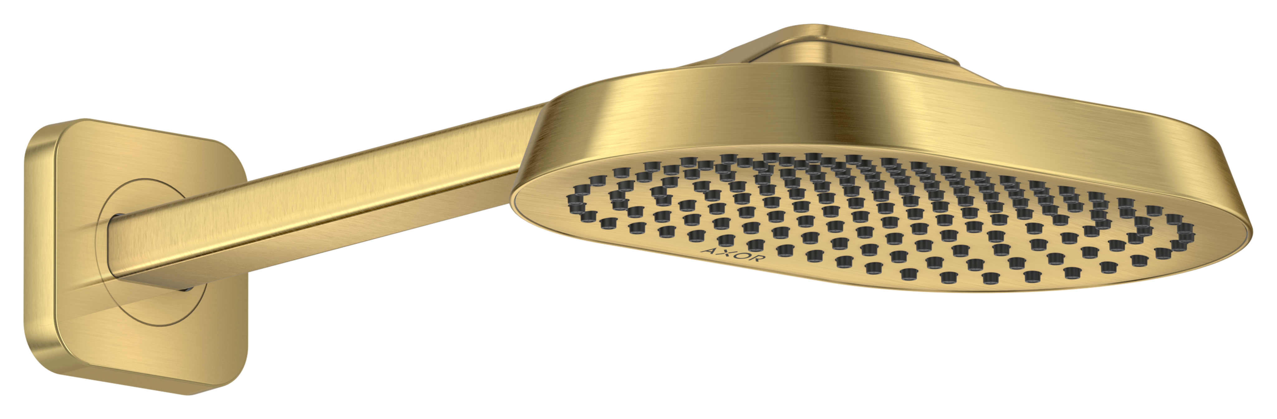 Axor Showersphere Overhead Showers 670 X 390 X 165mm Gold - Brushed
