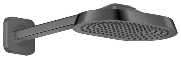 Axor Showersphere Overhead Showers 670 X 390 X 165mm Gunmetal/chrome - Polished