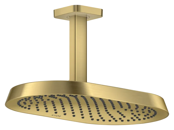Axor Showersphere Overhead Showers 670 X 390 X 165mm Brass - Brushed