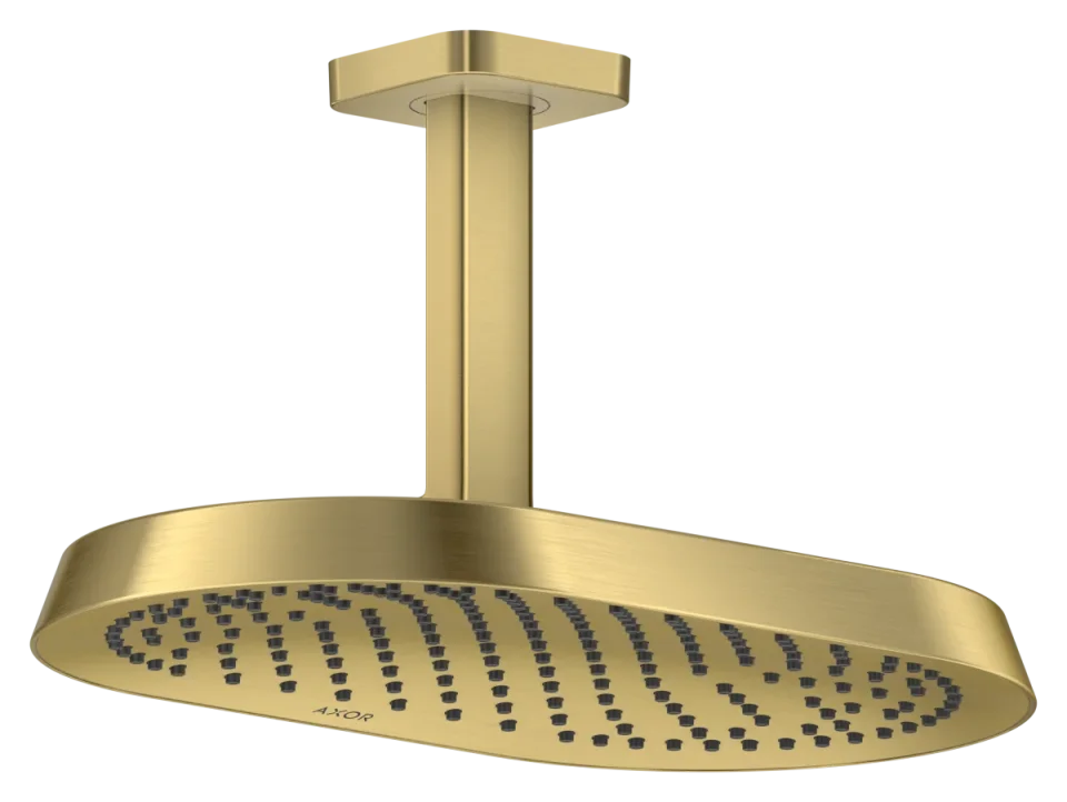 Axor Showersphere Overhead Showers 670 X 390 X 165mm Brass - Brushed product image - Image 1