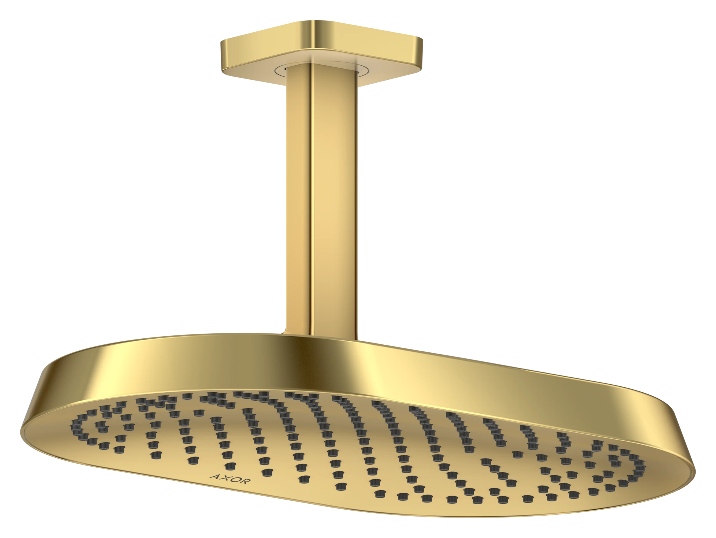 Axor Showersphere Overhead Showers 670 X 390 X 165mm Gold - Polished