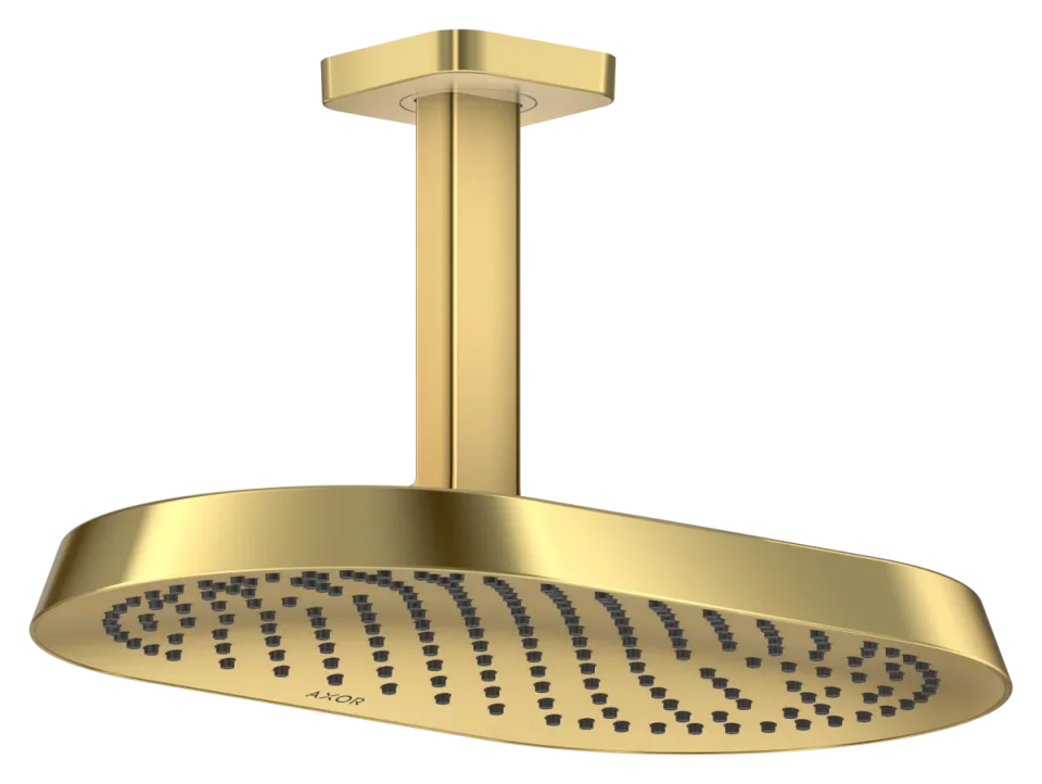 Axor Showersphere Overhead Showers 670 X 390 X 165mm Gold - Polished product image - Image 1