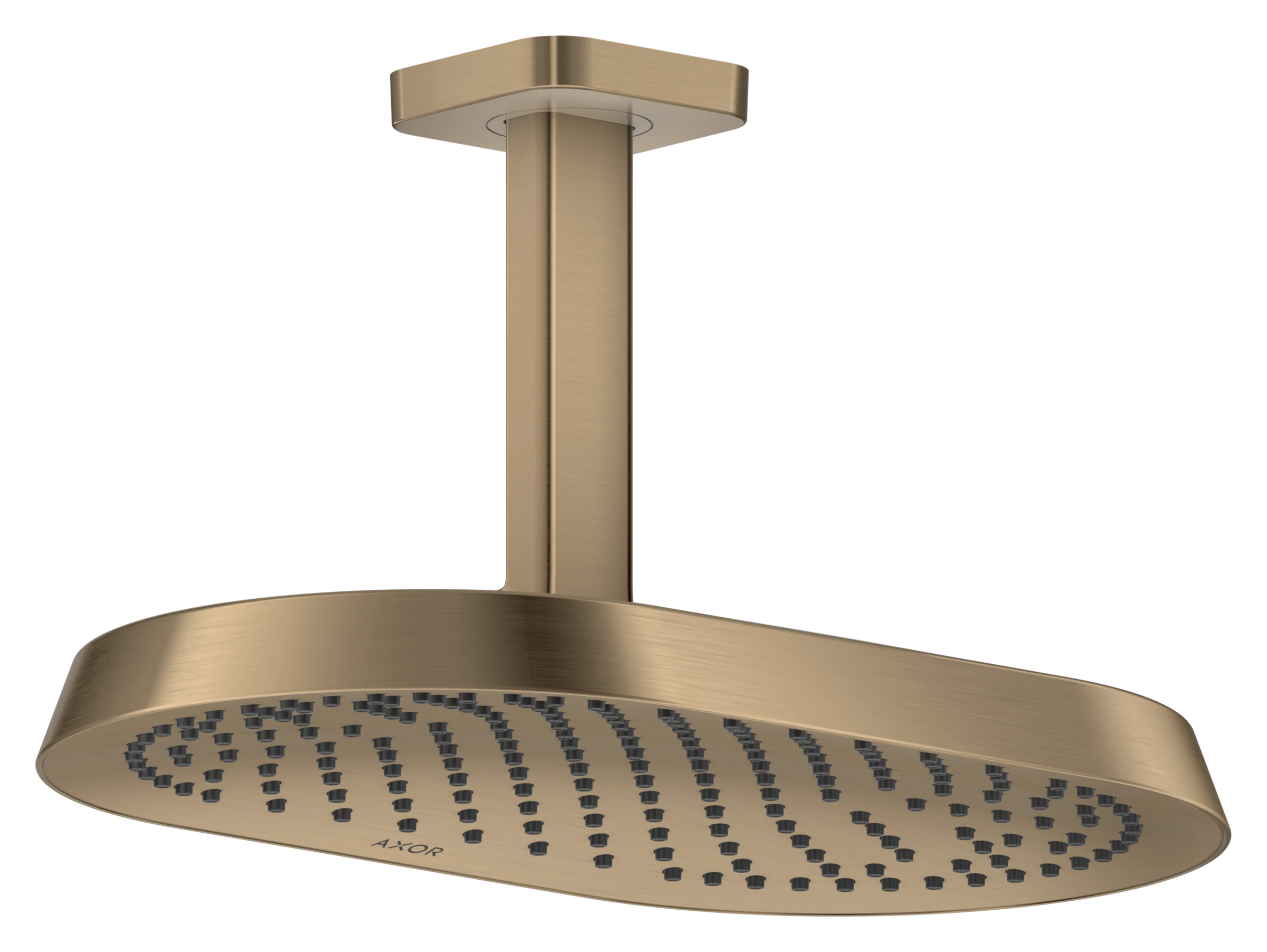 Axor Showersphere Overhead Showers 670 X 390 X 165mm Bronze - Brushed
