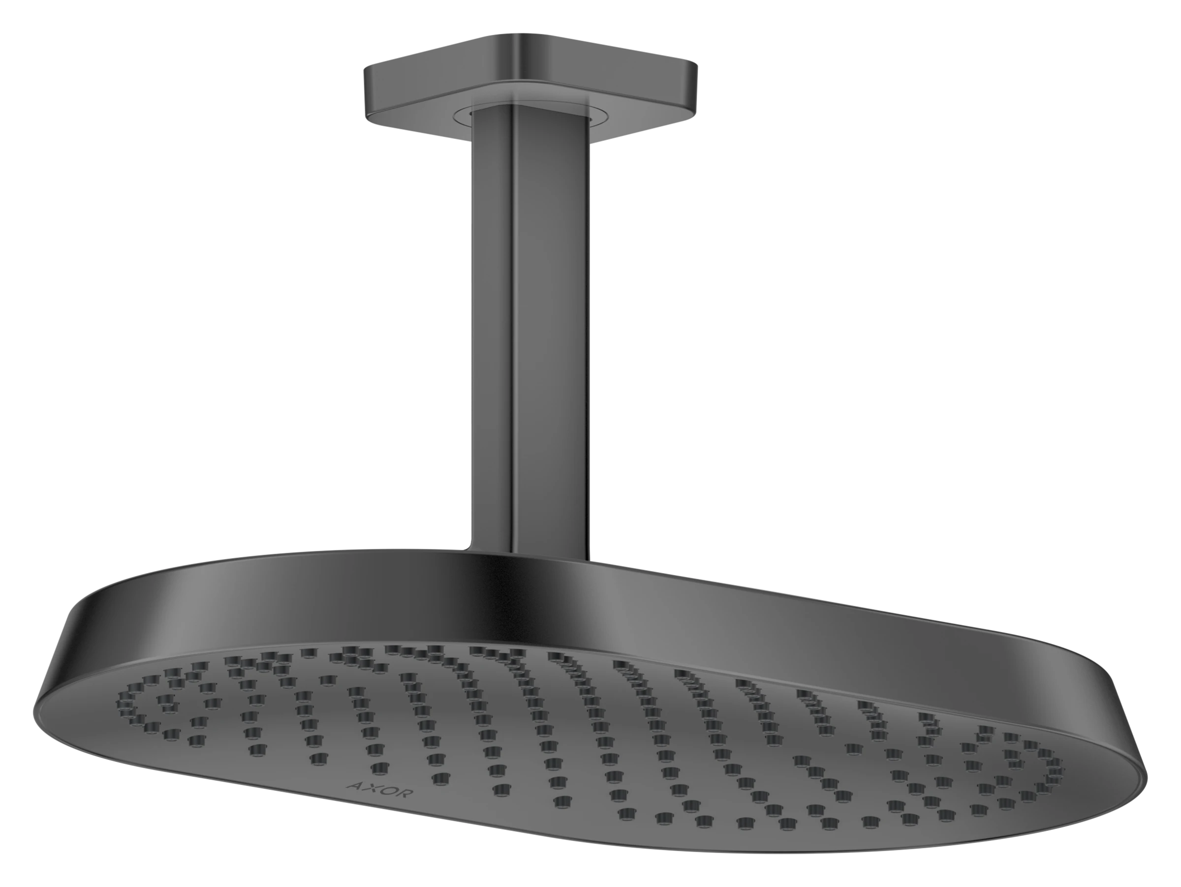 Axor Showersphere Overhead Showers 670 X 390 X 165mm Gunmetal/chrome - Polished