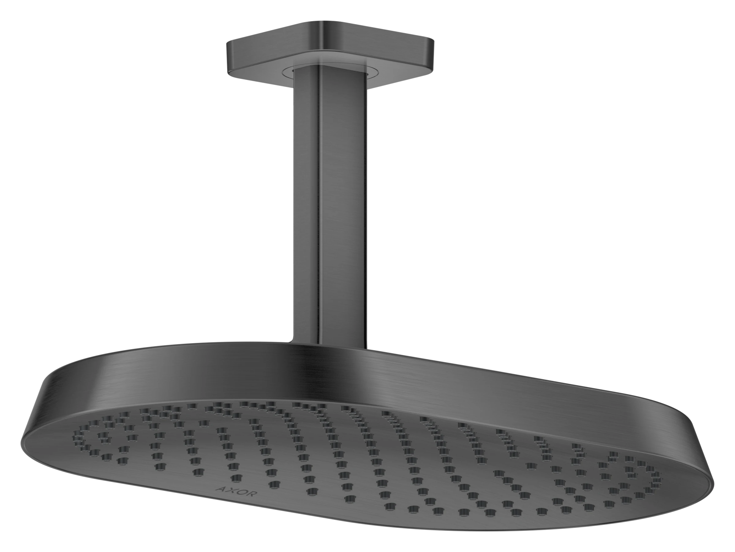 Axor Showersphere Overhead Showers 670 X 390 X 165mm Gunmetal/chrome - Brushed