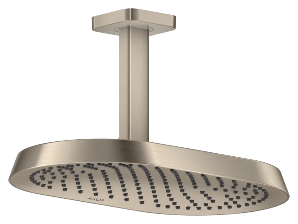 Axor Showersphere Overhead Showers 670 X 390 X 165mm Nickel - Brushed product image - Image 1