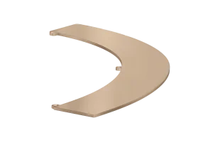 Axor Suite Shelves 930 X 360 X 35mm Rose Gold/gold - Brushed