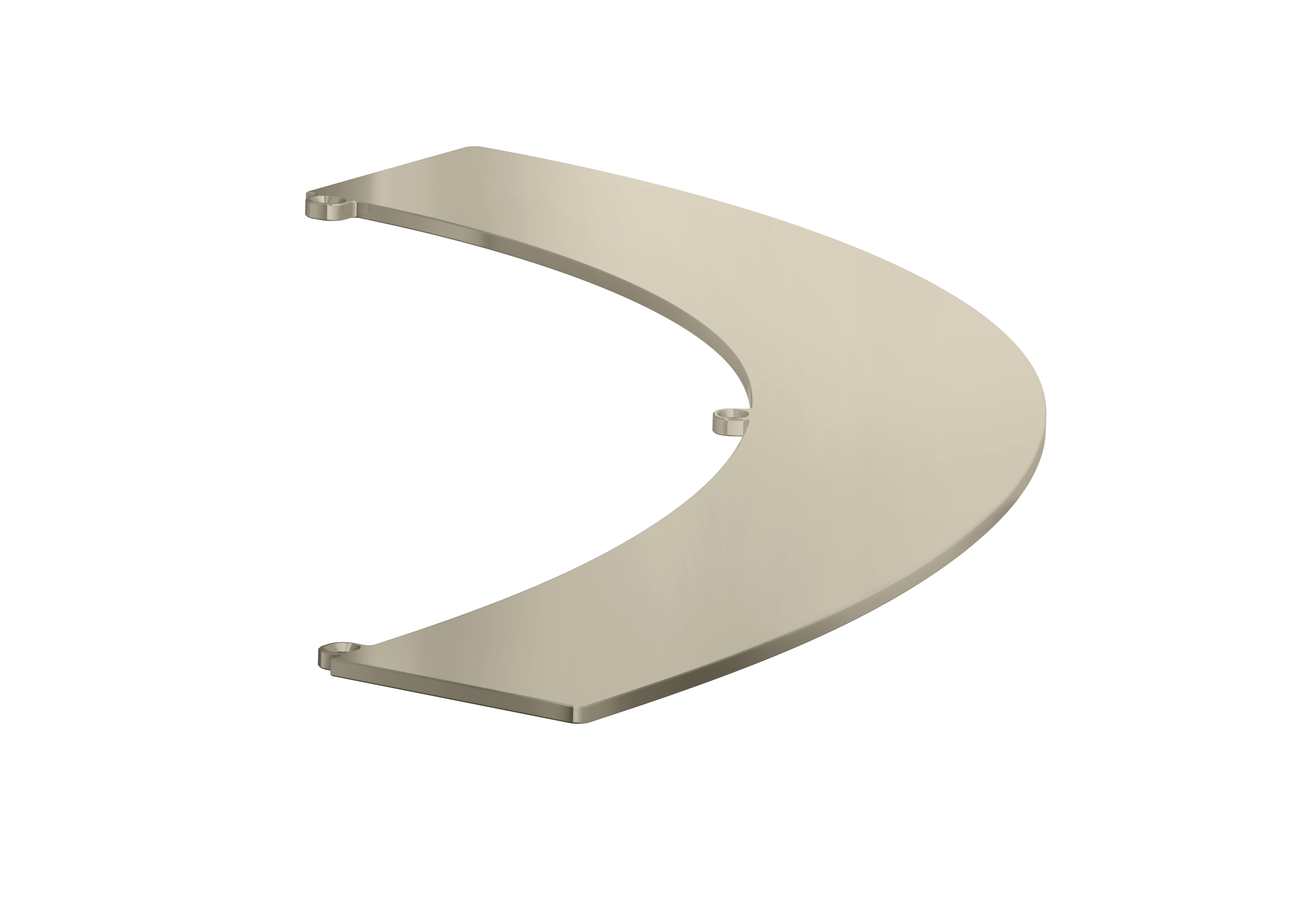 Axor Suite Shelves 930 X 360 X 35mm Nickel - Polished product image - Image 2