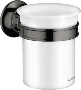 Axor Montreux Tooth Brush Tumbler 180 X 150 X 80mm Gunmetal/chrome - Polished