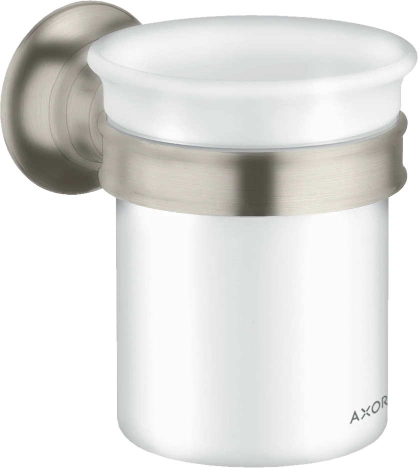 Axor Montreux Tooth Brush Tumbler 180 X 150 X 80mm Stainless Steel