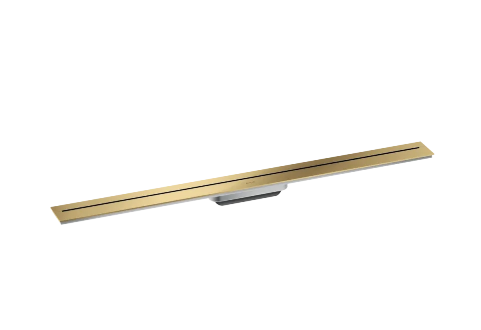 Axor Drain Finish Sets Shower Wastes 1182 X 163 X 85mm Gold - Brushed product image - Image 1