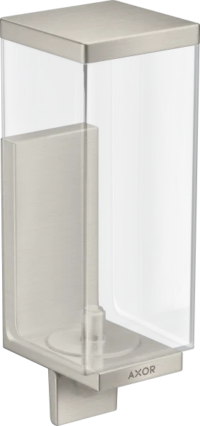 Axor Universal Rectangular Lotion Dispenser 255 X 185 X 180mm Stainless Steel