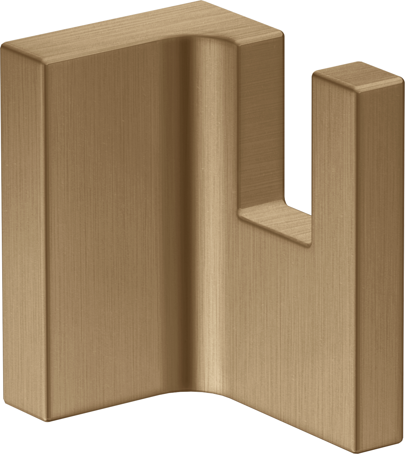 Axor Universal Rectangular Hooks 130 X 112 X 86mm Bronze - Brushed product image - Image 2