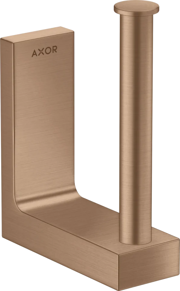 Axor Universal Rectangular Toilet Roll Holders 181 X 162 X 70mm Rose Gold/gold - Brushed product image - Image 2