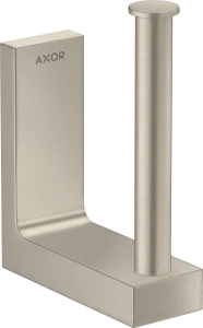 Axor Universal Rectangular Toilet Roll Holders 181 X 162 X 70mm Nickel - Brushed