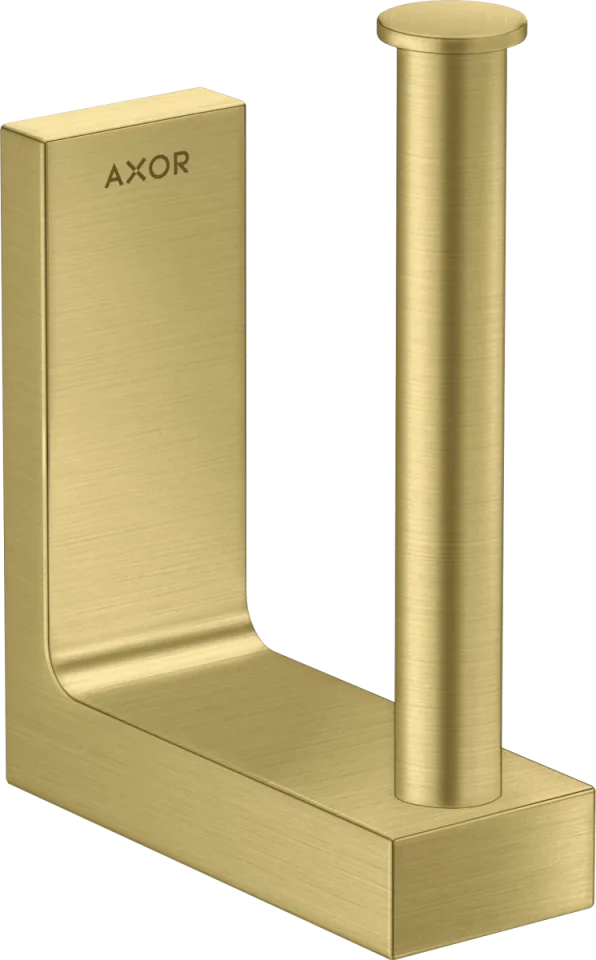 Axor Universal Rectangular Toilet Roll Holders 181 X 162 X 70mm Brass - Brushed product image - Image 2